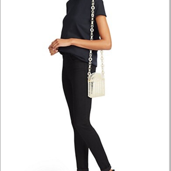 NIB Cult Gaia GAIA'S ARK PHONE Acrylic CROSSBODY Bag in Pearl-$248 - Picture 13 of 16